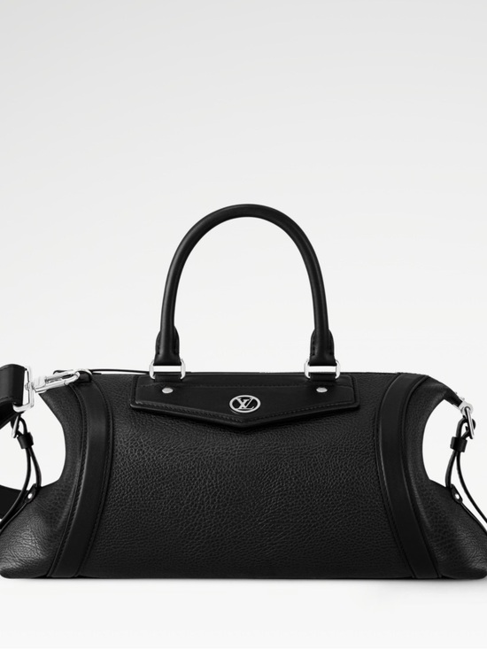 Louis Vuitton Handbags - Louis Vuitton Black Leather Top-Handle Satchel